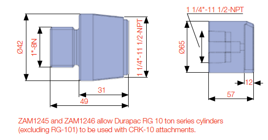 Base Attachment & Thread Adaptor